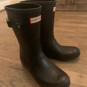 Hunter rain boots